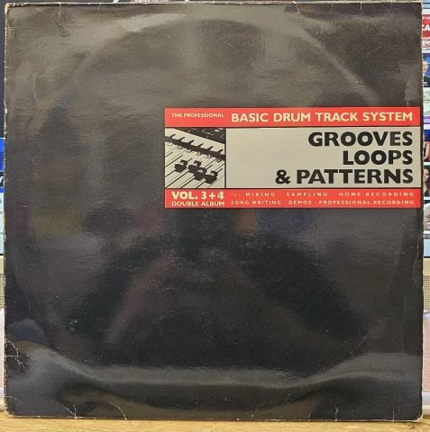 Unknown Artist – Grooves, Loops & Patterns - Vol. 3 & 4 LP PLAK