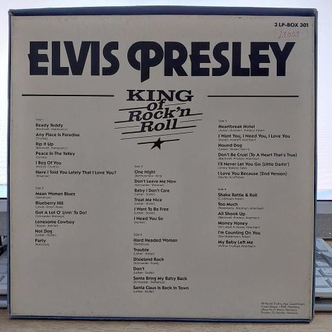 ELVİS PRESLEY - KING OF ROCKN ROLL LP PLAK