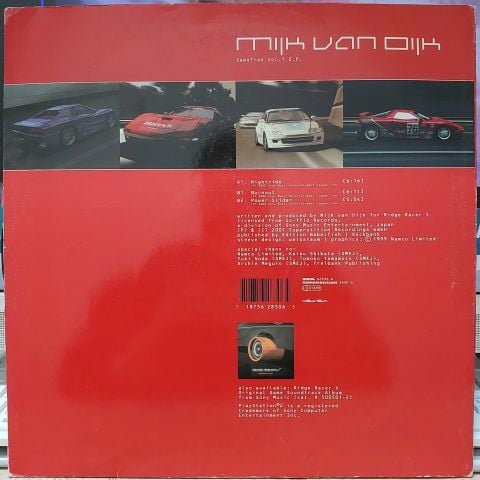 Mijk Van Dijk – GameTrax Vol.1 E.P. LP PLAK