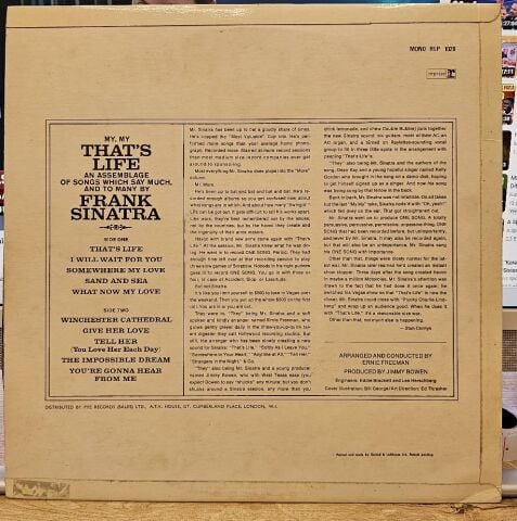 Frank Sinatra – That's Life LP PLAK