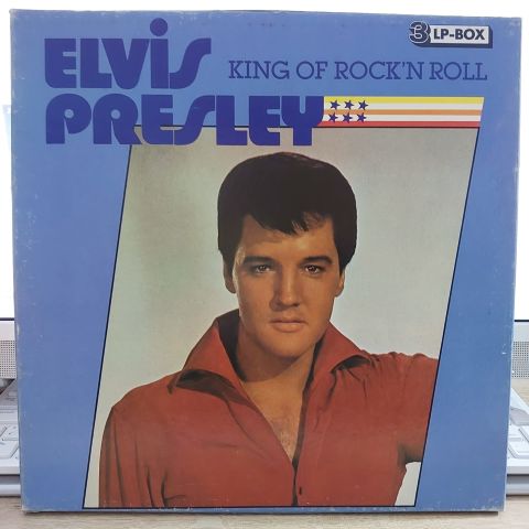 ELVİS PRESLEY - KING OF ROCKN ROLL LP PLAK
