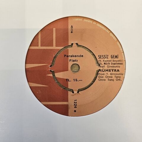 HÜMEYRA - SESSİZ GEMİ 45LİK PLAK