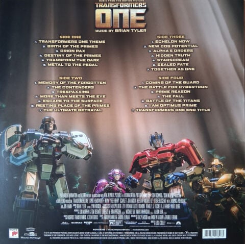 Brian Tyler – Transformers One (Music From The Motion Picture) LP PLAK