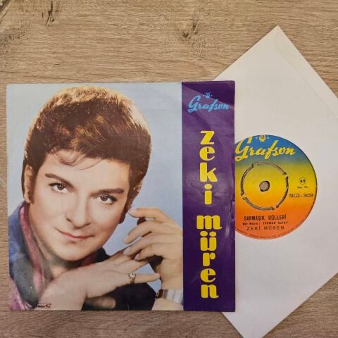 Zeki Müren – Sarmaşık Gülleri 45LİK PLAK