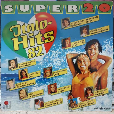 Various – Super 20 - Italo-Hits '82 LP PLAK