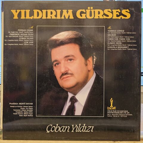 Yıldırım Gürses – Çoban Yıldızı LP PLAK