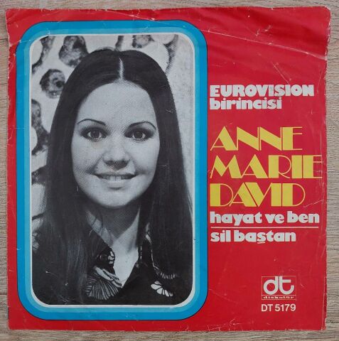 Anne Marie David – Hayat Ve Ben / Sil Baştan 45LİK PLAK