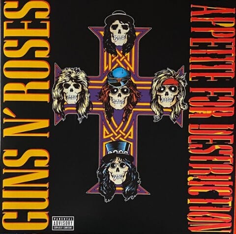 Guns N' Roses – Appetite For Destruction LP PLAK