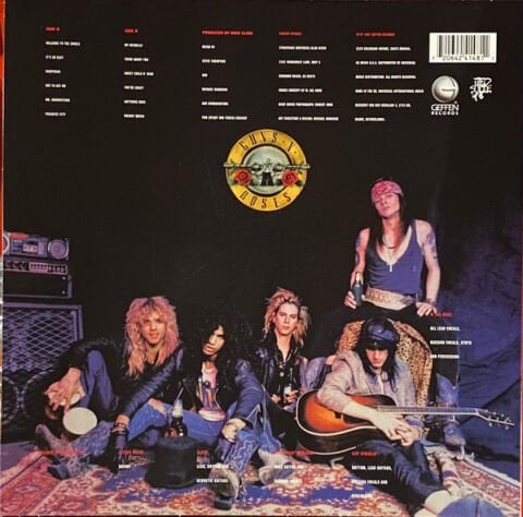 Guns N' Roses – Appetite For Destruction LP PLAK