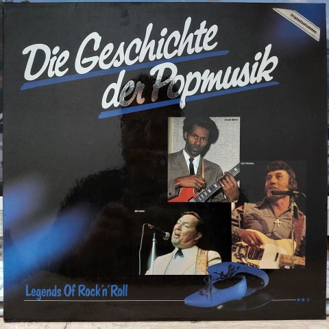 Various – Die Geschichte Der Popmusik - Legends Of Rock'n'Roll LP PLAK