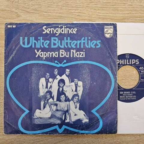 Beyaz Kelebekler – Sen gidince / Yapma Bu Nazi 45LİK PLAK