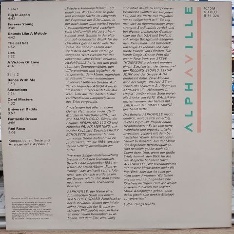 Alphaville – Alphaville LP PLAK