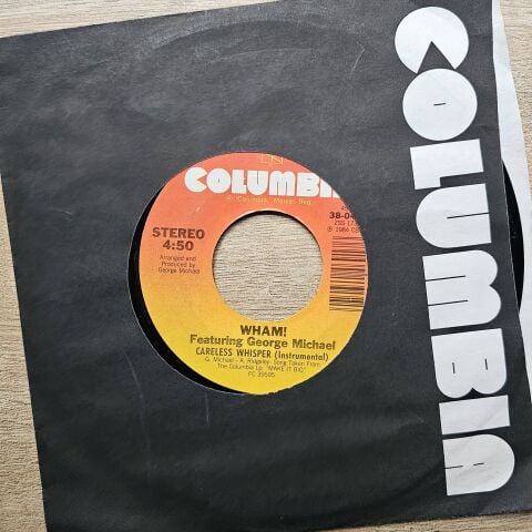 Wham! Featuring George Michael – Careless Whisper 45LİK PLAK