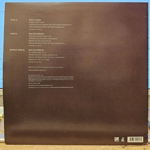 Mark Morrison – Just A Man LP PLAK