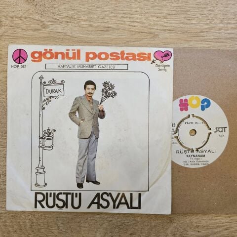 Rüştü Asyalı – Kaynanam / Gönül Postası 45LİK PLAK