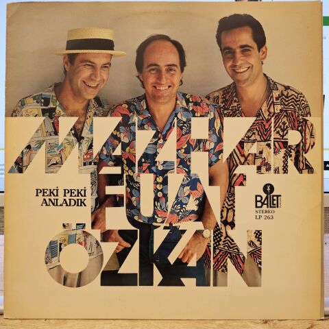 Mazhar / Fuat / Özkan – Peki Peki Anladık LP PLAK