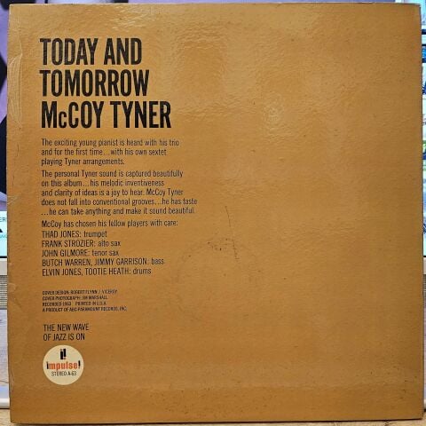 McCoy Tyner – Today And Tomorrow LP PLAK