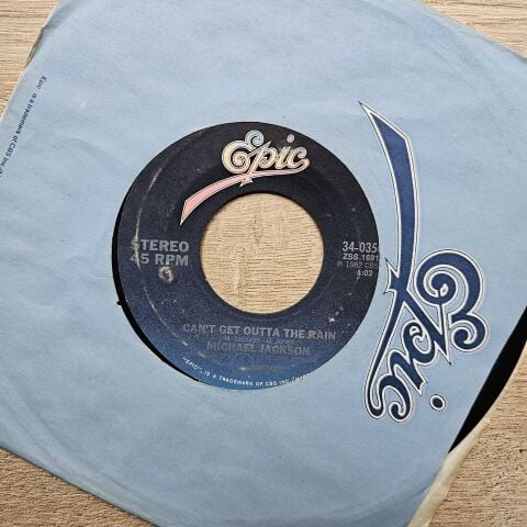 Michael Jackson – Billie Jean 45LİK PLAK
