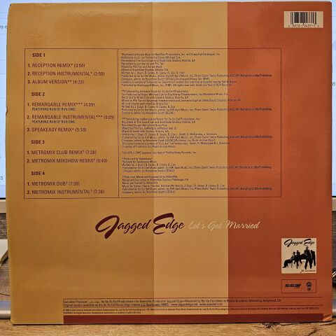 Jagged Edge – Let's Get Married LP PLAK