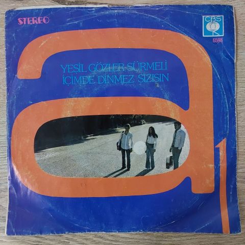 Grup A1 – Yeşil Gözler Sürmeli / İçimde Dinmez Sızısın 45LİK PLAK