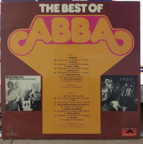 ABBA – The Best Of ABBA LP PLAK