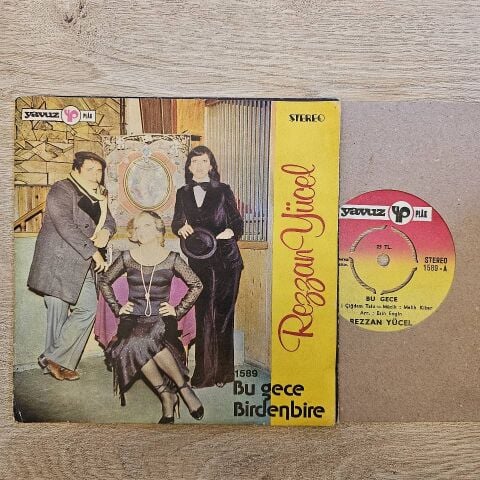 Rezzan Yücel – Birdenbire / Bu Gece 45LİK PLAK