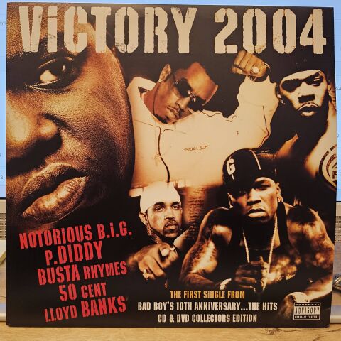 Notorious B.I.G., P. Diddy, Busta Rhymes, 50 Cent & Lloyd Banks – Victory 2004 LP PLAK