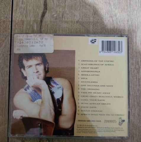 JOHNNY CLEGG SAVUKA - THE BEST OF CD