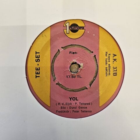 Tee-Set – Bandstand 45LİK PLAK