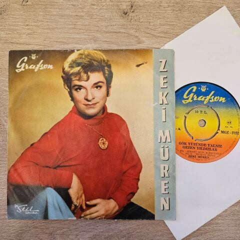 Zeki Müren – Gök Yüzünde Yalnız Gezen Yıldızlar 45LİK PLAK