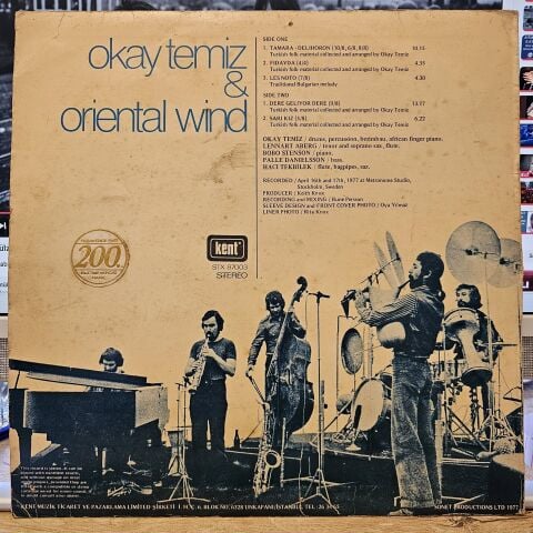 Okay Temiz & Oriental Wind – Oriental Wind LP PLAK