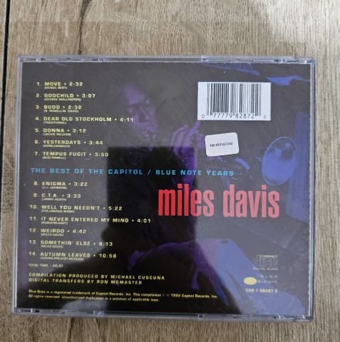 MİLES DAVİS - THE BEST OF THE CAPITOL CD