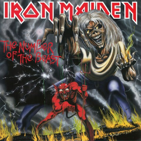 Iron Maiden – The Number Of The Beast LP PLAK