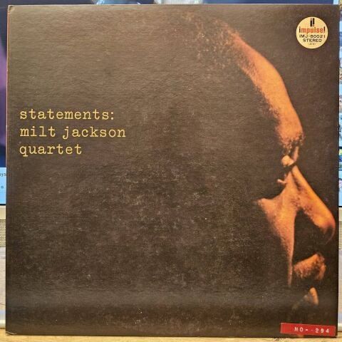 The Milt Jackson Quartet – Statements LP PLAK
