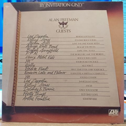 Various – By Invitation Only (Alan Freeman Pick Of The Pops Guests) LP PLAK