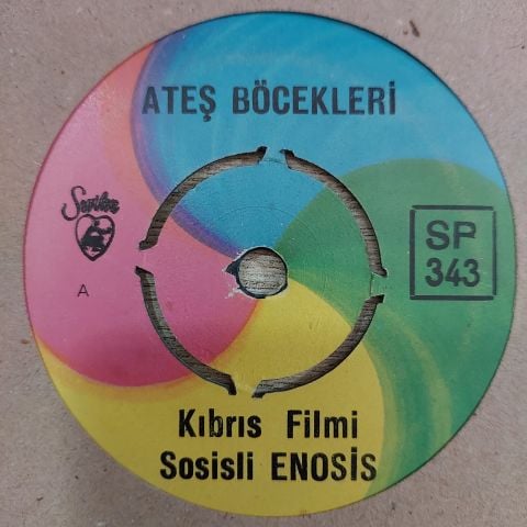 ATEŞ BÖCEKLERİ - 4 ŞARKILIK 45LİK PLAK