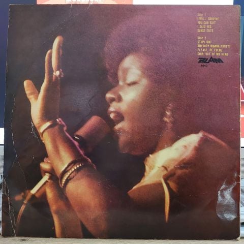 GLORIA GAYNOR - LOVE TRACKS LP PLAK