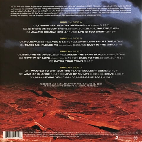 Scorpions – Acoustica LP PLAK