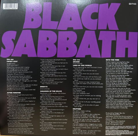 Black Sabbath – Master Of Reality LP PLAK