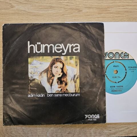 Hümeyra – Adım Kadın / Ben Sana Mecburum 45LİK PLAK