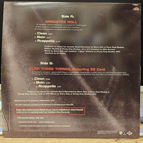 Mobb Deep – Gangstaz Roll LP PLAK