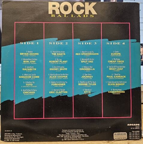 Various – Rock Ballads LP PLAK