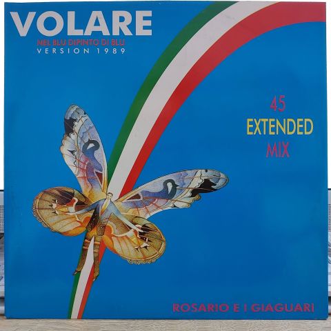Rosario E I Giaguari – Nel Blu Dipinto Di Blu (Volare Version 1989) LP PLAK