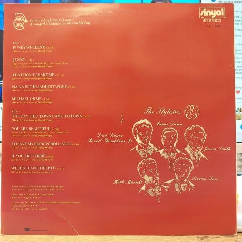 The Stylistics – You Are Beautiful LP PLAK