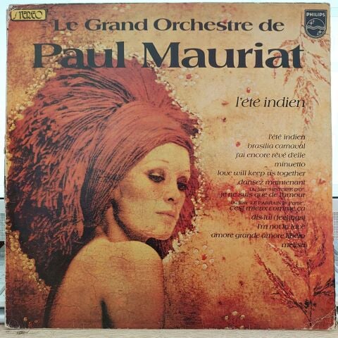 Le Grand Orchestre De Paul Mauriat – L'été Indien LP PLAK