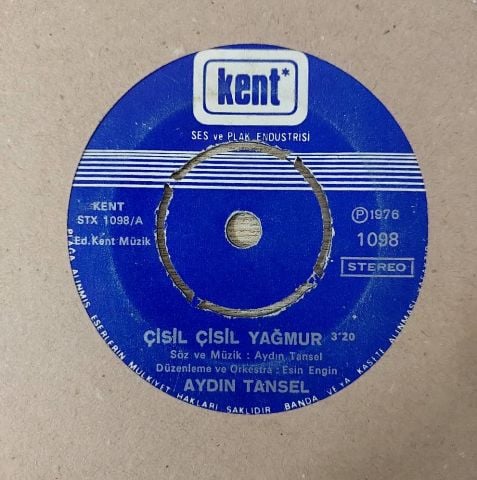 Aydın Tansel – Çisil Çisil Yağmur 45LİK PLAK