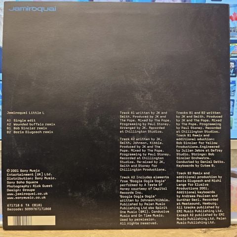 Jamiroquai – Little L LP PLAK