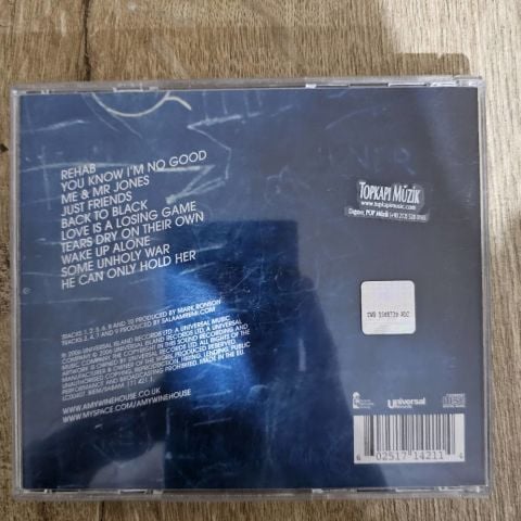 AMY WINEHOUSE - BACK TO BLACK CD
