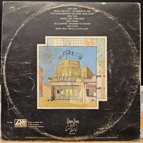 Led Zeppelin – The Soundtrack From The Film The Song Remains The Same LP PLAK