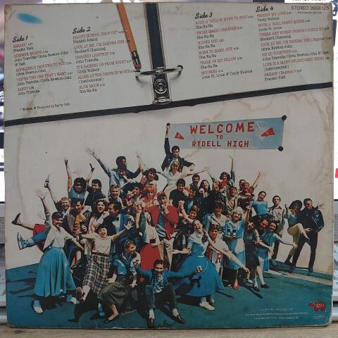 GREASE FİLM MÜZİKLERİ LP PLAK